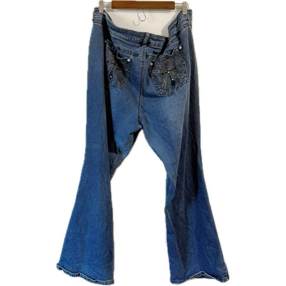 APT.9 Classic Blue Denim Jeans - Picture 2 of 6